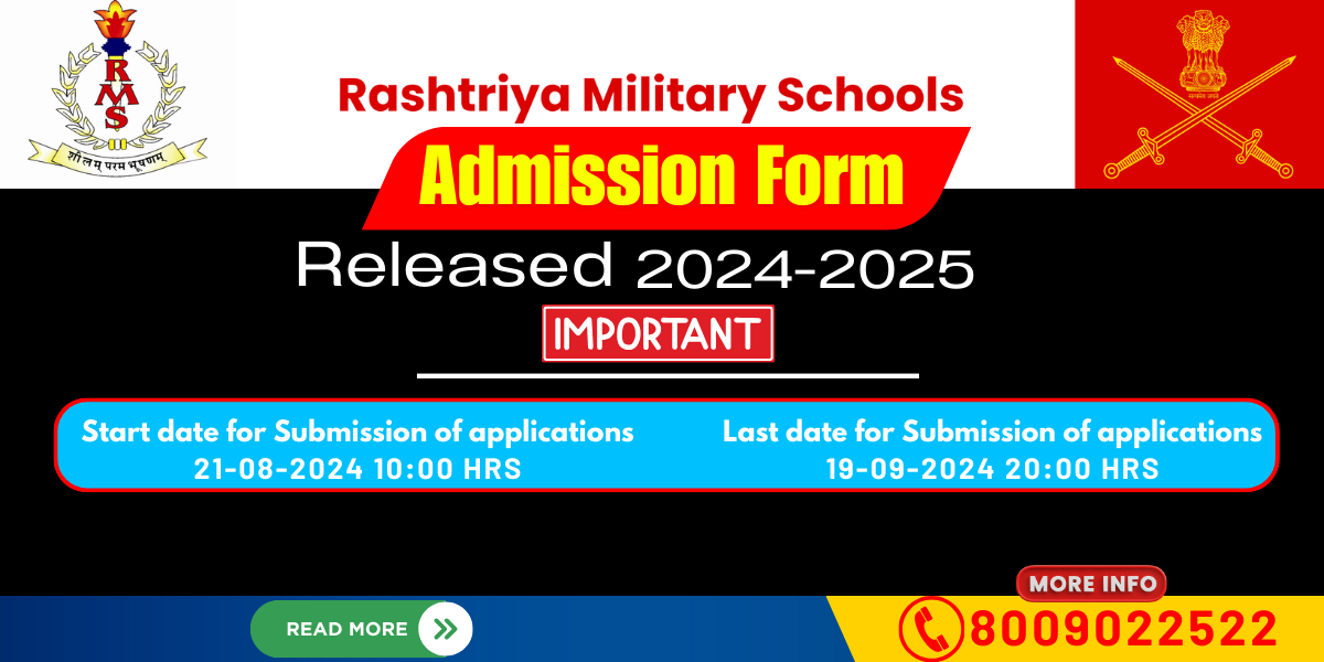 Rastriya Military School Form 2024